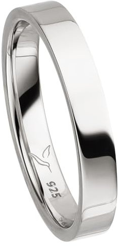 Kolibri Rings Freundschaftsring 925 Silber Partnerring Ehering Unisex Ring - Gratis Gravur und Etui