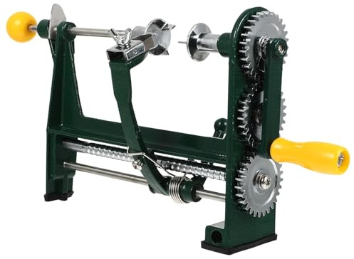 Toyvian Pelador de Frutas Manual con Abrazadera Fundido para Naranjas Patatas y Verduras Peladora Multifuncional para Cocina Fácil de Usar y Seguro