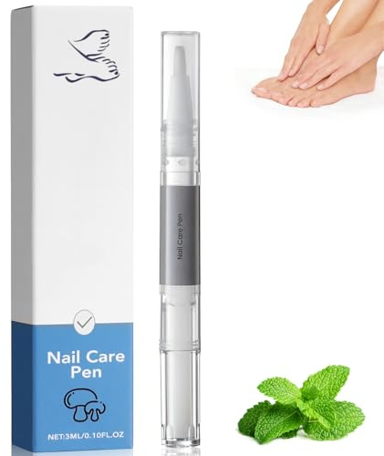 Deciniee 1 lápiz de uñas para cuidado de uñas, hidrata y fortalece las uñas para uñas bien cuidadas con aloe vera, aceite de árbol de té, vitamina E