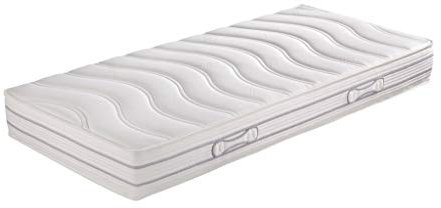 Hn8 Emotion PRO TFK Matratze mit 1000 Federn 7 Zonen TTFK und Klima-Borderbezug - Grösse 120x200 - Härtegrad H4