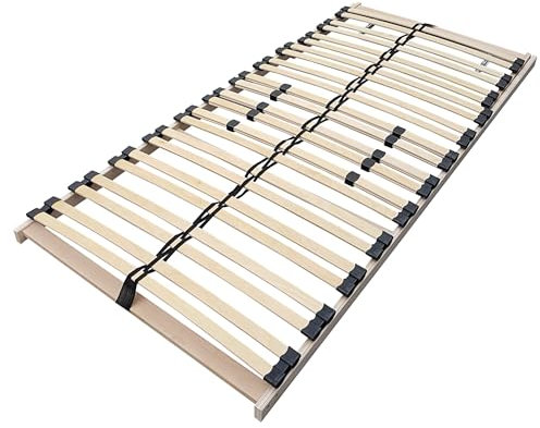 Erst-Holz 70.32-10-220 FV Federholzrahmen Lattenrost 100x220 cm Kopfteil verstellbar - Überlänge