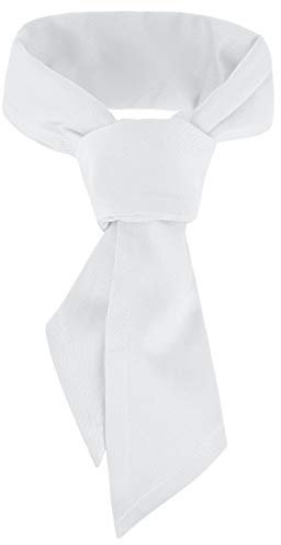 DESERMO Gastro Dreieckstuch 120x80cm | Hochwertiges Profi Halstuch aus dickem Mischgewebe (65% Polyester / 35% Baumwolle) | Berufsmode mit großer Farbauswahl | Schweisstuch mit hohem Stoffgewicht