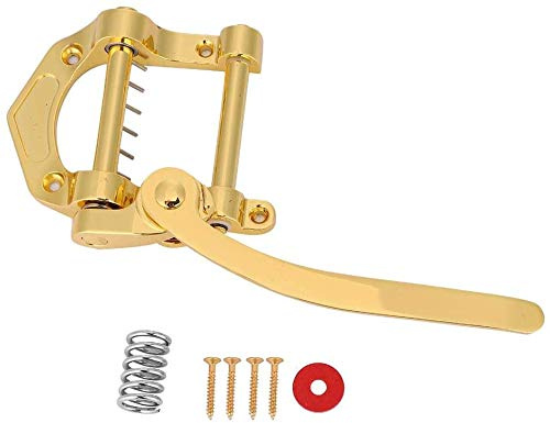 Alnicov gitarr tremolo enhet vibrato bro, vibrato bakstycke tremolo för tele, SG, LP, ETC elgitarrer guld