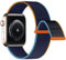 Lobnhot Nylon Strap Compatible for Apple Watch Straps 38mm 40mm 41mm, Adjustable Soft Sports Band Compatible with iWatch Series 10 9 8 SE 7 6 5 4 3 2 1, Deep Navy