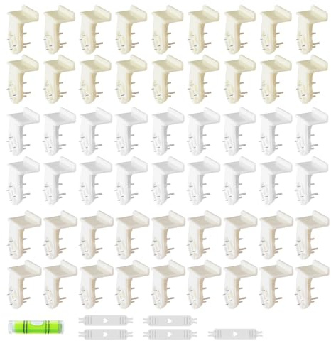 WYAN 54 Pcs Non-Trace Perforated Picture Hook for Hard Wall, Picture Hanging Kit, Wall Hooks, Picture Fixing Kit, Picture Hangers for Hanging Paintings, Wedding Photos, Mirrors (3 Sizes)