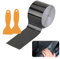 Carbon Folie Auto Einstiegsleisten Schutz 5cm*10m Selbstklebend Aufkleber Schwarze Carbon Klebeband 6D Autofolie Universal Autotür Lackschutzfolie Kantenschutz für Autos