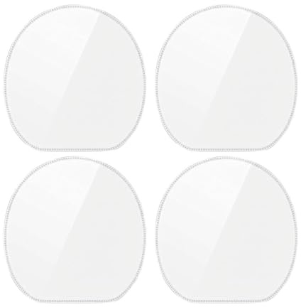 Racket gummifilm, klart skydd 16,5 x 16,5 x 1 cm, bordtennislim, pings pong sköld, paddelskyddstillbehör, professionellt greppskydd, utbytbart ytskikt, sportutrustning verktyg