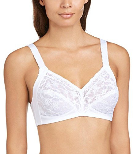Triumph Womens Delicate Doreen Non-wired Bra, White, 48C UK