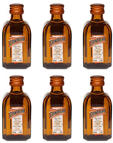 Cointreau Orange Liqueur (6 x 5cl Miniature Bottles)
