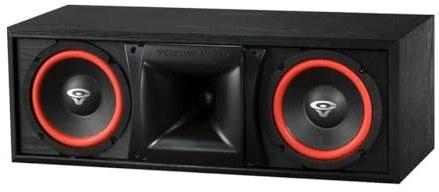 Cerwin Vega XLS-6C 6.5 125W 2-Way Home Audio Center Channel Speakers Black