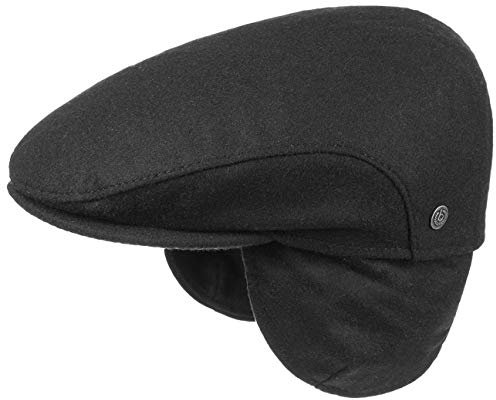 bugatti Windstopper Sportmütze Schiebermütze Schirmmütze (58 cm - schwarz)