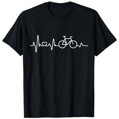 Latido del corazón Bicicleta Ciclista Regalos Camiseta