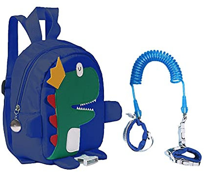 -Rucksack Mit Leine, Anti-verloren Gehender Sicherheitsgurt, Niedliche Kindertasche, Abnehmbarer Gurt, Kindersicherheitsgurt, Leine-Rucksack, Geeignet Für 2-5 Jahre Jungen Und Mädchen