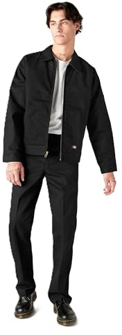 Dickies Unlined Eisenhower Jacket, BLACK, 2X RG
