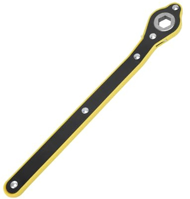 Chiave a cricchetto per auto, strumento a cricchetto per chiave a cricchetto per auto, Strumento manuale con chiave a cricchetto Jack per risparmiare manodopera, Strumento di riparazione della manigli