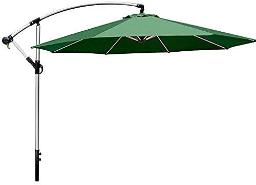 LSLYTQ Outdoor Banana Umbrella Aluminum Garden Parasol For Cool And Rainproof Commercial Table Umbrella For Terrace Yard Balcony Beach 8.86ft good