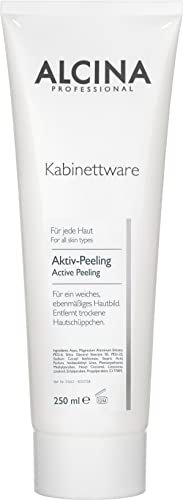 ALCINA Aktiv-Peeling - 1 x 250 ml - Jede Haut - Peeling für ein weiches, ebenmäßiges Hautbild - Mit feinem Kieselalgengranulat