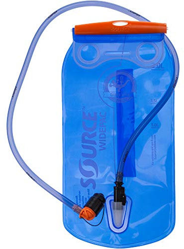 Source Ltd. Widepac LP 2 L Volumen 2 Liter transparent Blue