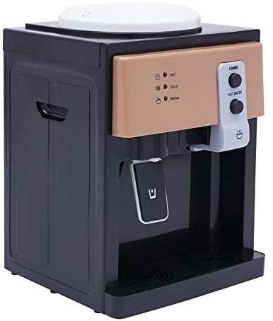 Dispensador de agua eléctrico Dispensador de agua caliente Calentamiento rápido extraíble (dorado)