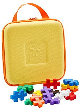 PLUS PLUS - Valigia da viaggio BIG - 15 pezzi Basic inclusi - Gioco di costruzione - PP3430