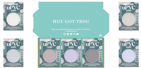 Rust-Oleum uPVC Paint in Matt Finish – Pastel Purples Tester Box