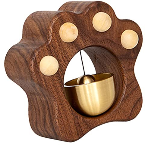 KONTONTY Campanillas Para Puertas Timbre De Madera Decorativo Decoración Para Hogar