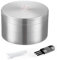 Macina manuale,Grinder 2.5(63mm) – macinacaffè mano in leggero – Spezie Erbe Grinder Metallo 4 pezzi - Macinacaffè con Raschietti e spazzole