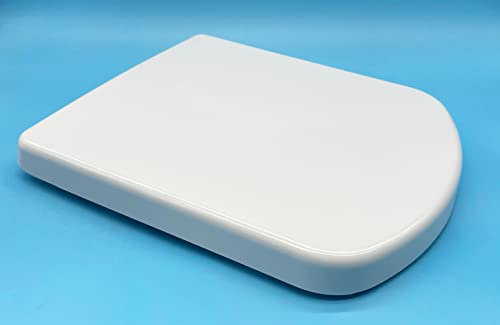 Tapa de Inodoro Compatible con Modelo Roca Dama Senso y Dama Senso Compact | Desmontable para Limpieza | Bisagras de Acero Inoxidable | Caida Amortiguada | Alta Resistencia