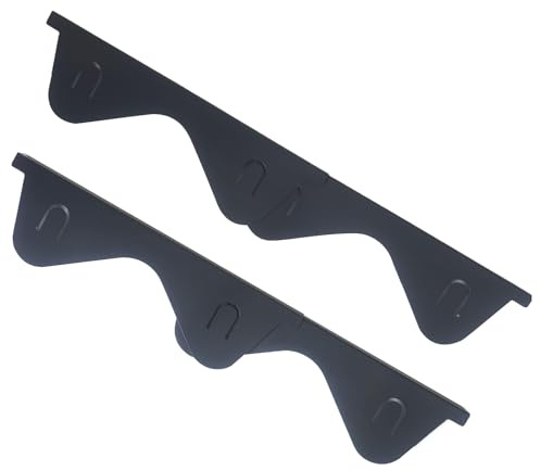 Lot de 2 couvercles latéraux pour les espaces de cuisinière, cache-plaques de travail en acier inoxydable – Lot de 2 protections de bord de four rétractables pour plans de travail de cuisine
