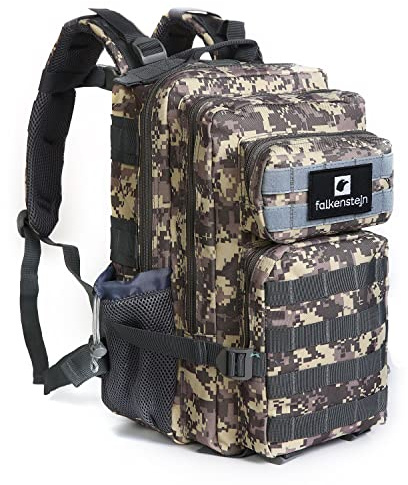 FALKENSTEJN Rucksack für Freizeit Outdooraktivitäten Schule Arbeit Multifunktionsrucksack (at digital 25/30L, 25/30L)