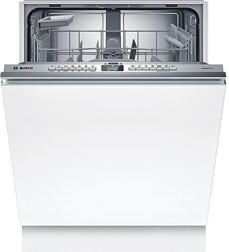 Bosch SMV4HAX19E Série 4, Lave-vaisselle encastrable, Home Connect, InfoLight, Programme favoris, Diagnostic à distance, Assistant au lavage, 60 cm