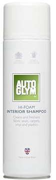 Autoglym Hi-Foam Interior Shampoo, 450ml - Care Care Spray Cleans and Freshens Fabric Seats, Carpets, Vinyl, and Plastic