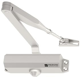 Guardian DADC11003STNA Chiudiporta, Forza Variabile EN 2/3/4, Argento