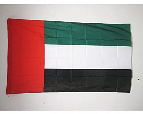 AZ FLAG Bandiera FUJAIRA 90x60cm - Bandiera Emirati Arabi Uniti 60 x 90 cm Foro per Asta