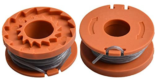YUANGANG 2Pcs Lawn Mower Spool-Strimmer Trimmer Spool For POWERBASE N0F-GT-300/20-E Spool & Line for Trimmer Spool
