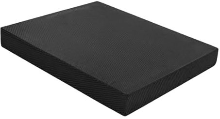 F Fityle Balance Pad Tappetino in Schiuma Cuscinetti in Ginocchio Antiscivolo Spessi Cuscino per l'equilibrio per Allenamento di Forza all'aperto Fitness, Nero