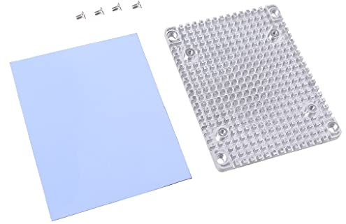 NOPOXA Disipador de calor de disco duro de 2.5 pulgadas y radiador de aluminio ultrafino para SATA3 SSD S 88 x 68 x 4 mm