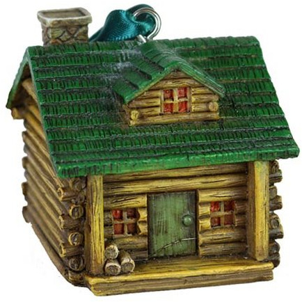 Wilcor Log Cabin Ornament