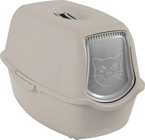Arenero para Gatos Rotho My Pet Bailey 56 x 40 x 39 cm Beige Polipropileno