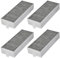 Herboom 4 Stück Aktivkohlefilter für Siemens HZ9VRCR0 17004796/ Bosch HEZ9VRUD0 17004811/ Neff Z821VR0 17004806/ Gaggenau CA282111/ Constructa CCZ9VRCRCR0 17006669, Umluftersatzfilter Zubehör