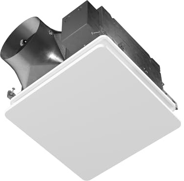 EVOLVE Premium Bathroom Exhaust Fan w/Continuous Run, 110-130-150 Selectable CFM