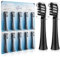 Replacement Toothbrush Heads Compatible with Colgate 360 Power Charoal Battery Toothbrush, Black, 10 Pack