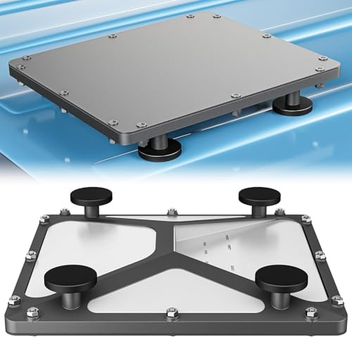 Yangers Soporte magnético para Techo de Auto RV para Antena Starlink Mini, Cubierta Protector Kit de Montaje Magnetic Mount para Coche camión vehículo recreativo Caravana Barco Accesorio de Internet