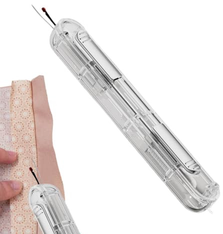 Syträdare Broderi Sömnad Quiltning Handarbetsverktyg | 2-i-1 Automatisk Trädare Och Sprättkniv Trädning Quilting Sömnad Broderi Tillbehör för Kvinnor Nybörjare Entusiaster och