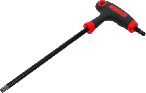BGS Diy 7880-T50 | Skruvmejsel med T-handtag och sidoblad | T-profil (för Torx) med/utan borrning T50