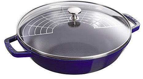 STAUB 1312991 Perfect Pan, Stainless Steel, Dark Blue