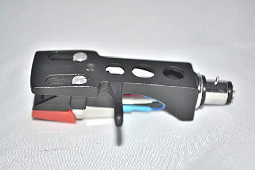 NERO GIRADISCHI TESTINA FONOGRAFICA montaggio con CARTUCCIA PER TECHNICS SL 120, SL 110, SL1300, sl1310, sl1350, sl1400, sl1410, SL1500, sl1510, sl1650, sl1900, sl1950, SL2000, sl3310 GIRADISCHI