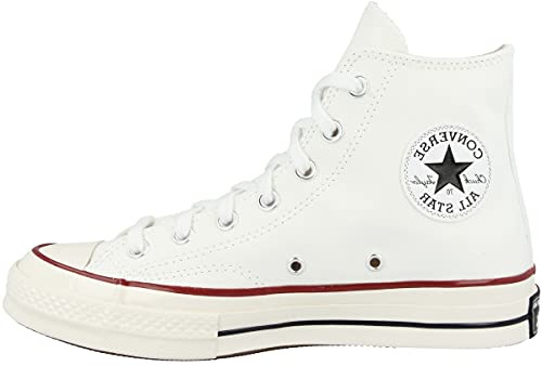 Converse Chuck Taylor 70 Hi, Sneakers Basses Mixte Adulte, Multicolore (White/Garnet/Egret 102), 40 EU