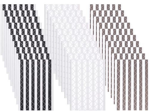 Fotoecken Aufkleber Selbstklebend 3060 Stück 10 Blatt Foto Ecken für DIY Scrapbooking Bilderalbum Fotoalbum