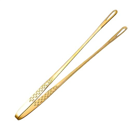 Cooking Tongs - Culinary Tweezers Grill Tongs Kitchen Tweezer Tongs,Culinary Tweezers, Food Tweezers, Anti-Rust Stainless Steel Tweezer Tongs for Cooking, Barbecue, Home